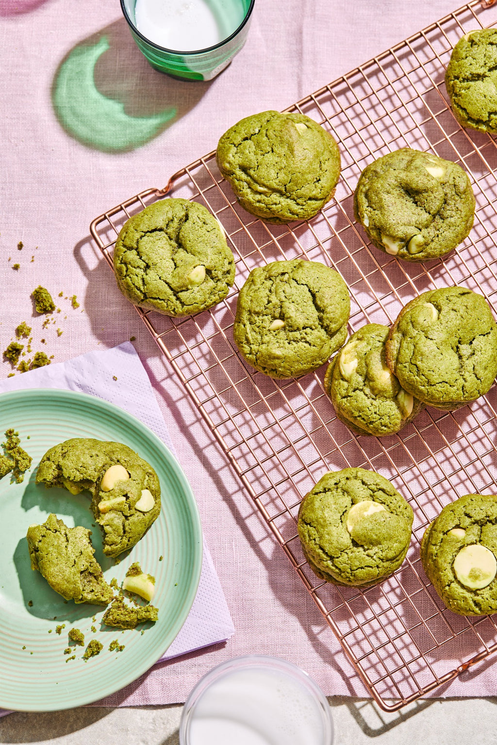 Matcha Cookies Backmischung