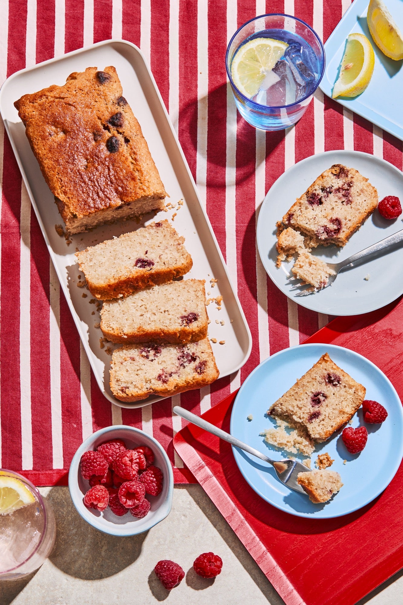 Himbeer-Zitronenkuchen Backmischung